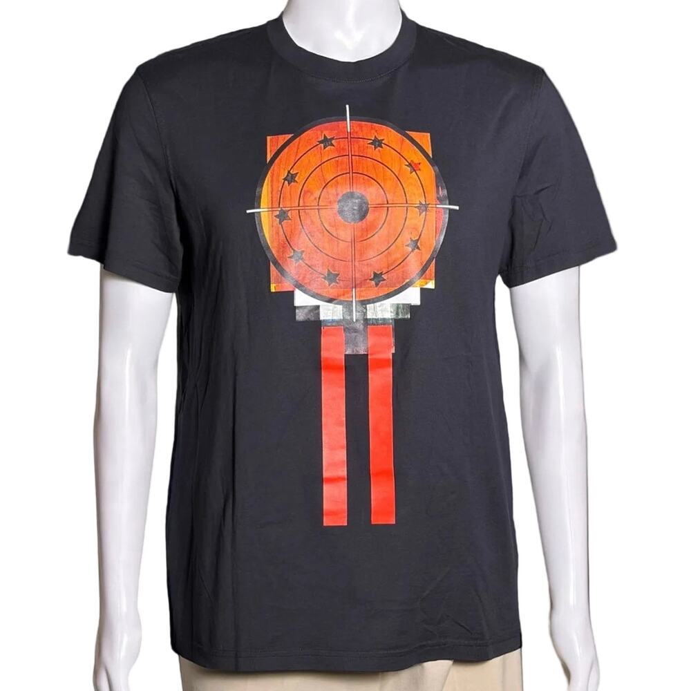 Givenchy Paris FW13 Riccardo Tisci Geometric Target & Stars T-Shirt Men's Large